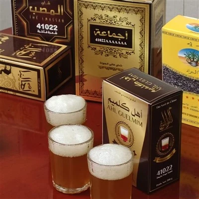 تصدير أوراق الشاي الأخضر بالجملة